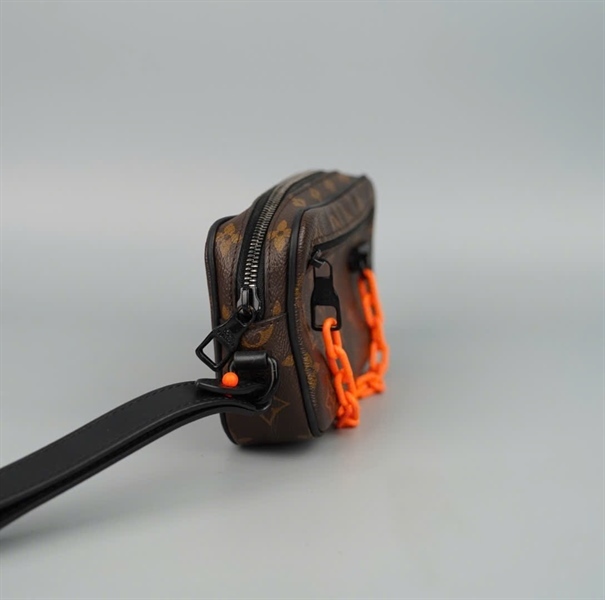 Túi LV Soft Trunk hoa nâu sz20 +