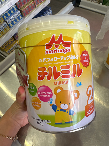 Sữa Morinaga Chilmil 6-36m 800g