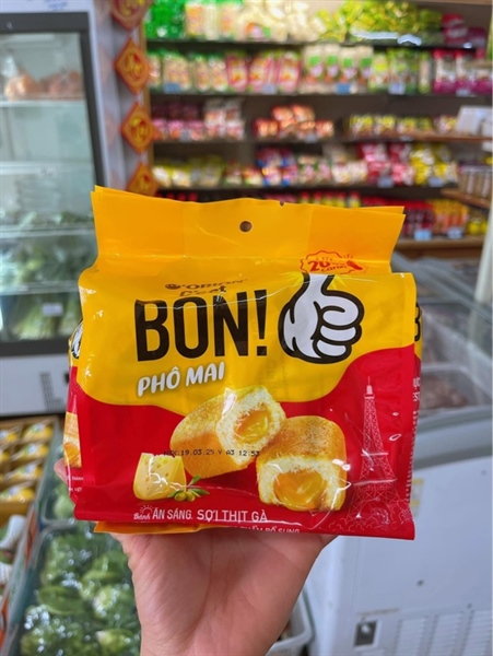 Bánh mì bon sốt kem trứng