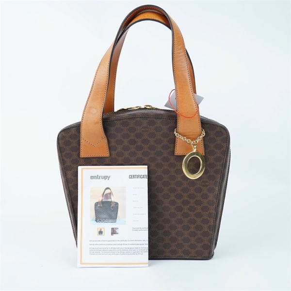 Túi Celine Handle nâu sz20 (A-T) KG+