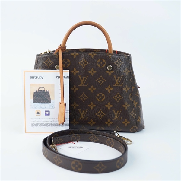 Túi LV Montaigne hoa nâu (CA5118) sz29 (A-T) KG+