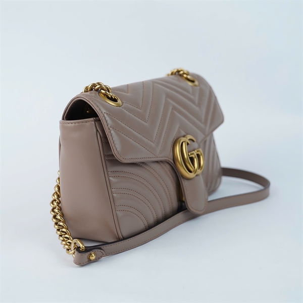 Túi GG Marmont nâu (G024226925) sz25 +