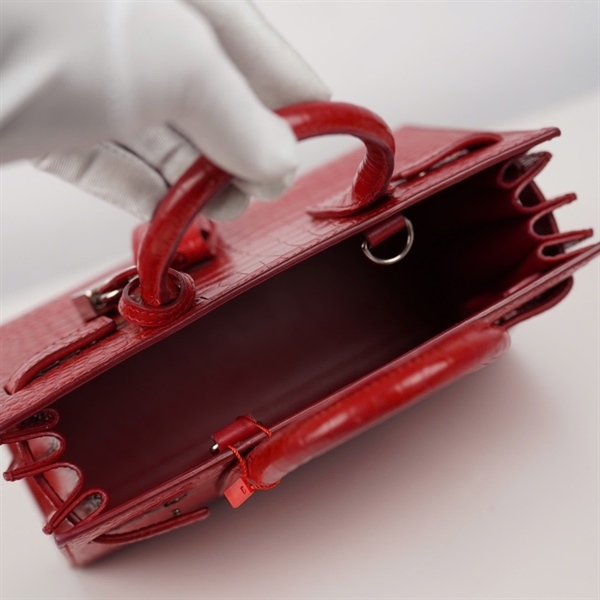 Túi YSL Handle đỏ (GNR392035-0818) sz22 KG+