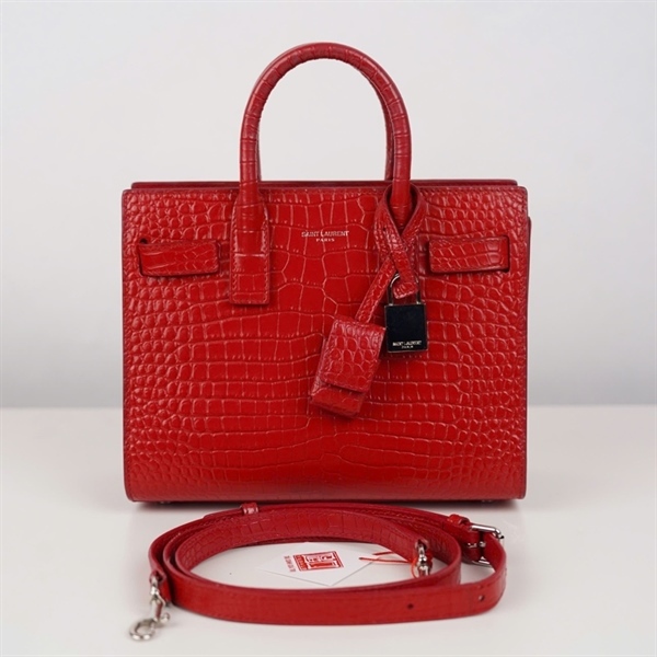 Túi YSL Handle đỏ (GNR392035-0818) sz22 KG+