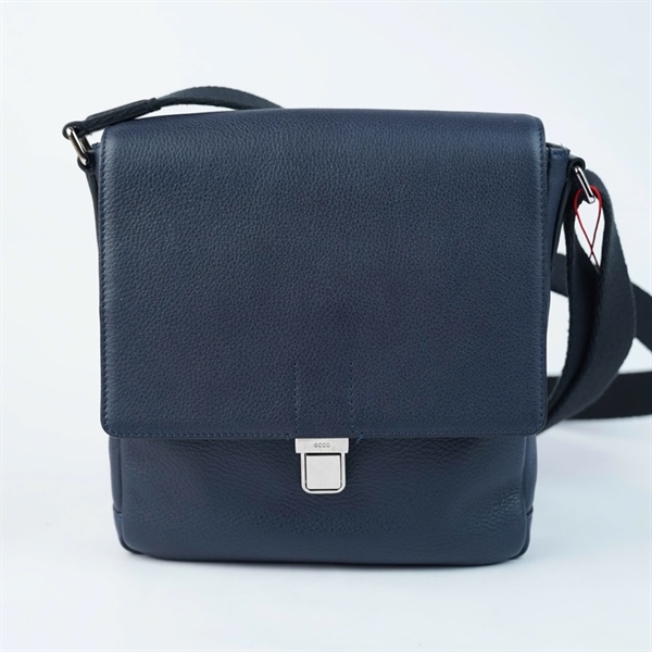 Túi Ecco đeo chéo xanh đậm sz21 +