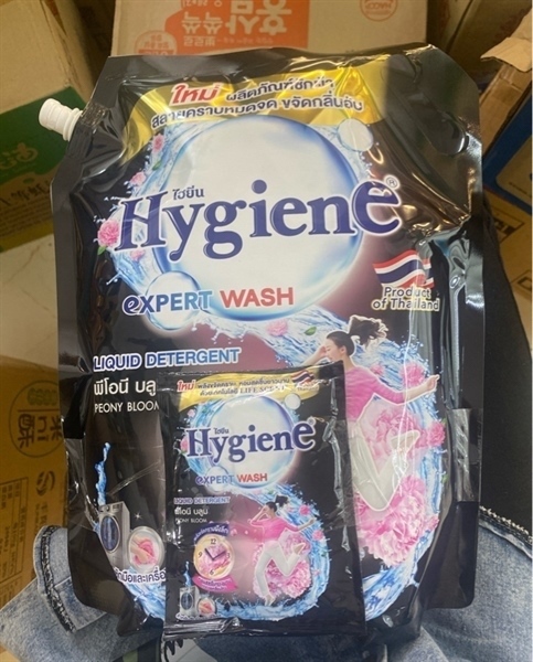 Hygiene Chuyên Gia Giặt Giũ Hương Hoa Mẫu Đơn Đen 3Lx4