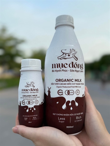 SỮA TƯƠI CACAO HỮU CƠ THANH TRÙNG- 900ML
