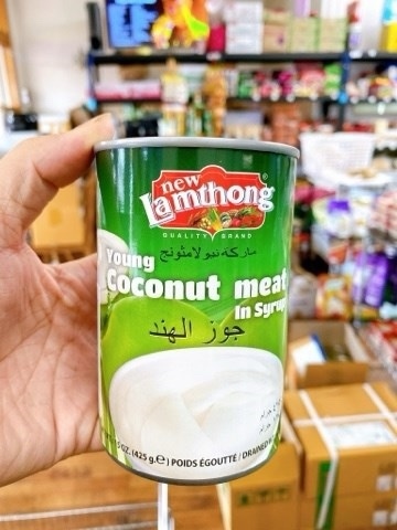 Cơm dừa non young Coconut meat in syrup