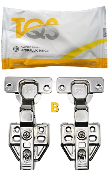 Bản lề inox - Cong vừa (B)