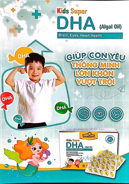Kids Super DHA Blossom (Hộp 2 vỉ x 15 viên) - Australia