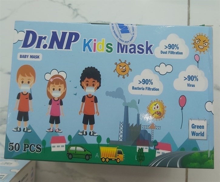 Khẩu Trang mẫu giáo dr.np Kids mask H50