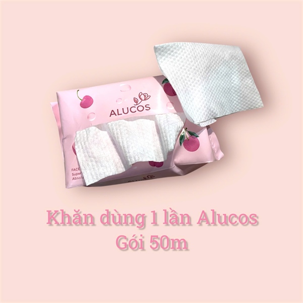 Khăn dùng 1 lần Alucos
