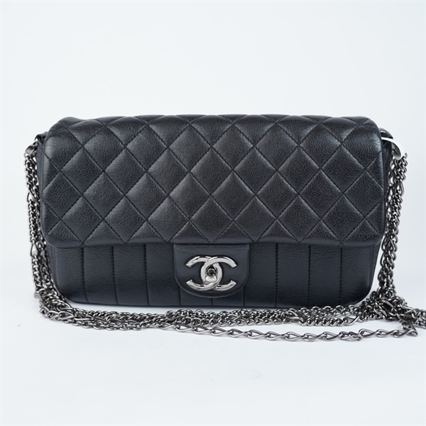 Túi Chanel Quilted Multi đen (19585797) sz25 (A-T) KG+