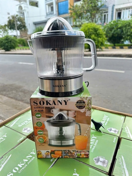 Máy Vắt Cam Sokany JE623B ( Thùng 24 )