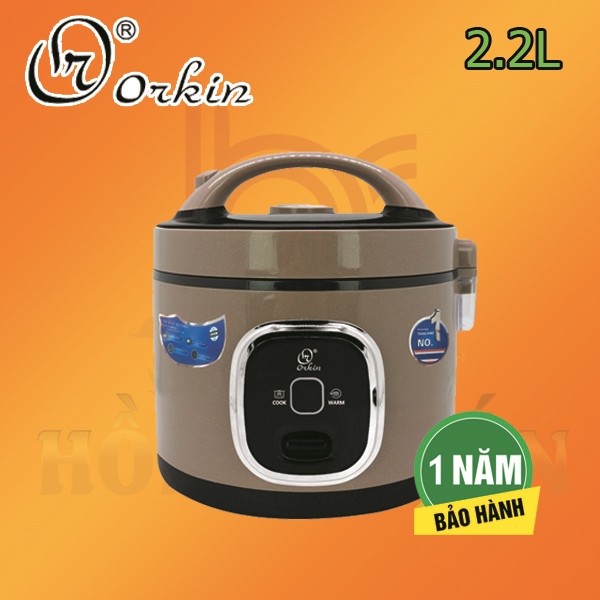 Nồi Cơm Điện Nắp Gài ORKIN 2.2 Lít OR23 1000W
