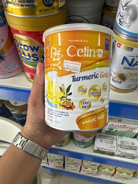 Dr celine sữa nghệ 400g