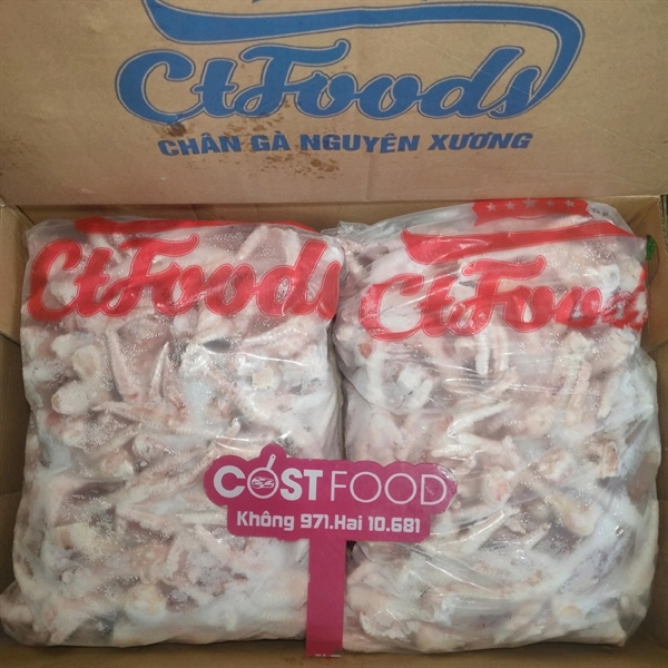 Chân gà CT FOOD 50UP TH 15