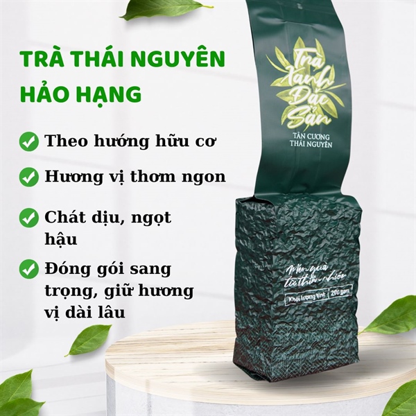 Trà Tôm Nõn Hảo Hạng - Tĩnh Trà gói 200g
