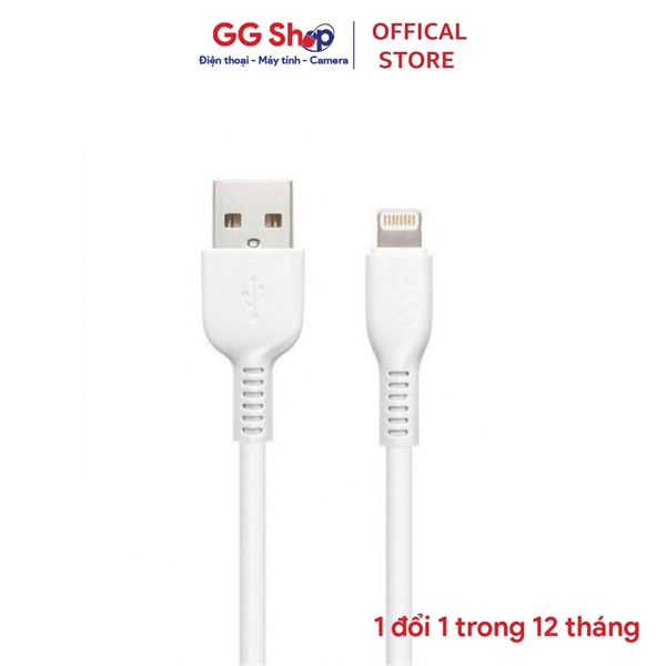 Cáp Iphone TPVN Trắng BH 12 tháng
