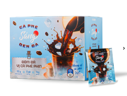 Cocofe Cà phê sáng đen đá 192g