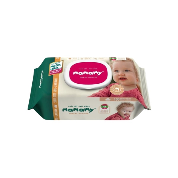 Khăn ướt Mamamy 100 tờ 24g/t