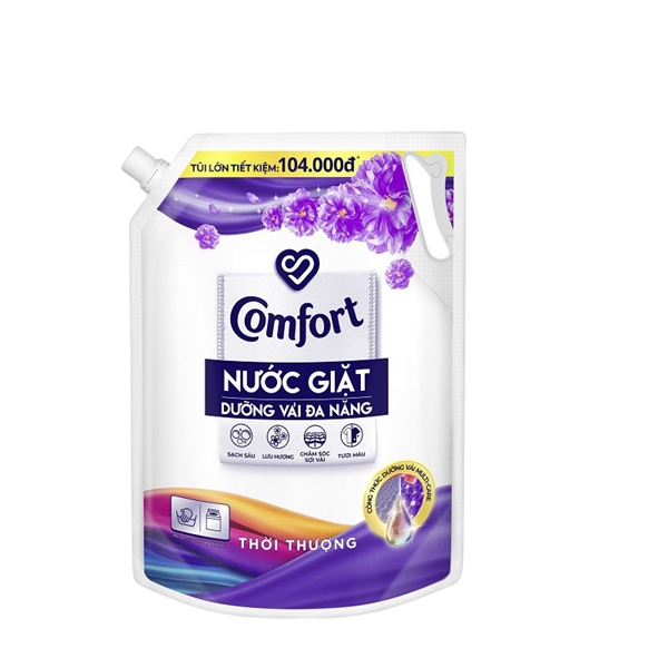 Comfor nước giặt dưỡng vải 3,4L (3.6Kg/ 4 túi)
