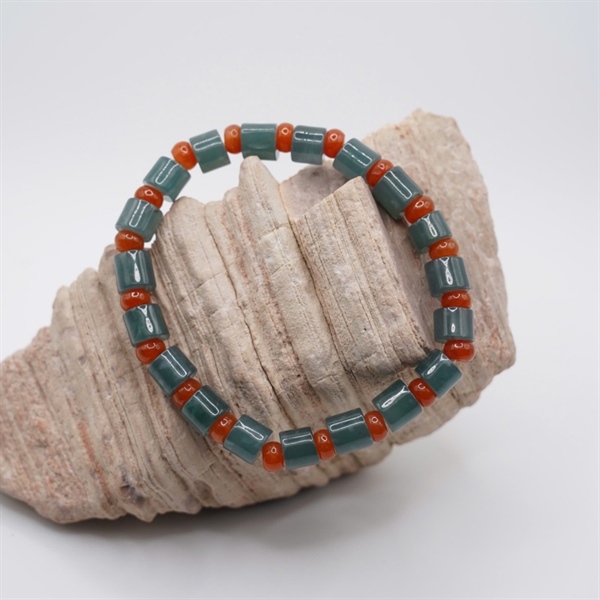 Vòng tay lam băng wuatamal mix mã não (688966)+