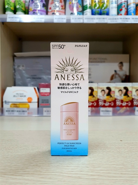 KCN Anessa Nhật 60ml/ Milk Hồng nhạy cảm