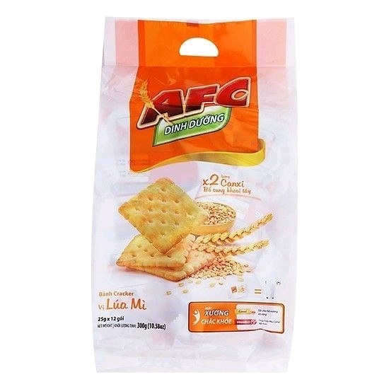 Bánh Kinh Đô dinh dưỡng AFC vị lúa mì túi 300g