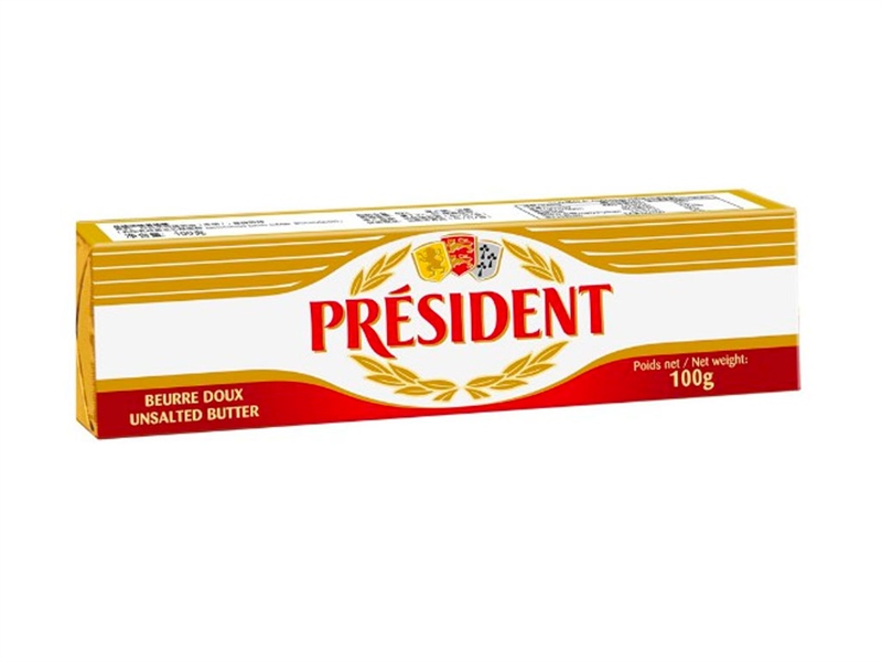 Bơ lạt President 100gr