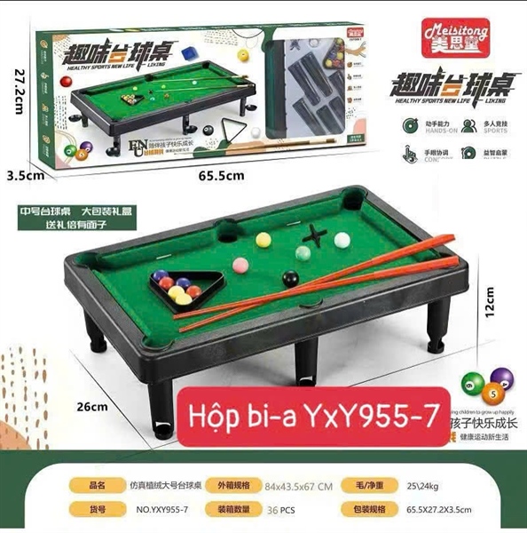 Bàn bida giá 125k MS: 955-7