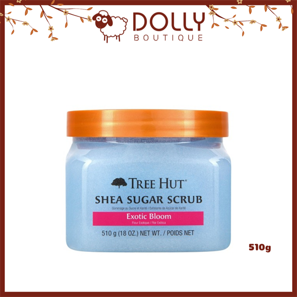 Tẩy Tế Bào Chết Body Tree Hut Shea Sugar Exotic Bloom 510g