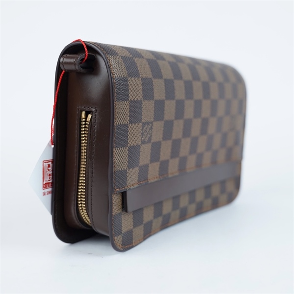 Túi LV Clutch ô vuông nâu (SN4038) sz25 (BMC)+