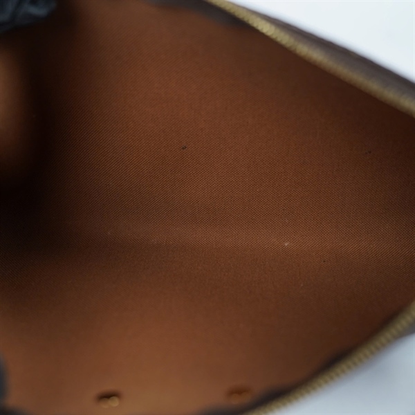 Túi LV kẹp nách hoa nâu kèm tag xanh (AA4185) sz24 (A-T) KG+