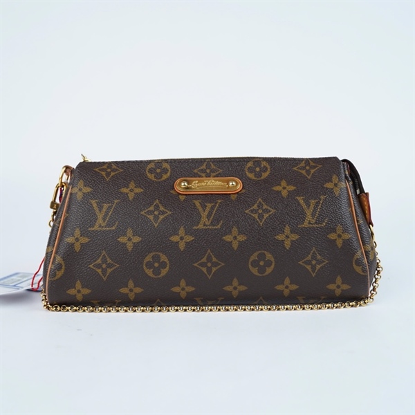 Túi LV kẹp nách hoa nâu kèm tag xanh (AA4185) sz24 (A-T) KG+