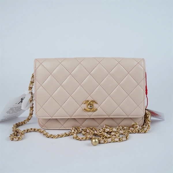 Túi Chanel Woc hồng nude (GLLTEK1C) sz19 (A-T) KG+
