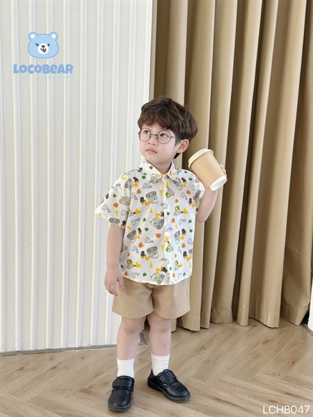 Set sơ mi xe công trình