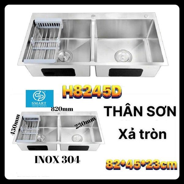 CHẬU RỬA CHÉN H8245D