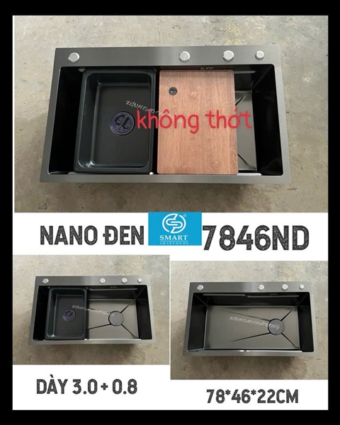 CHẬU RỬA CHÉN 7846ND