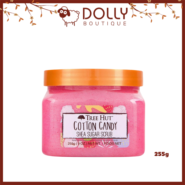 Tẩy Tế Bào Chết Body Tree Hut Shea Sugar Cotton Candy 255g