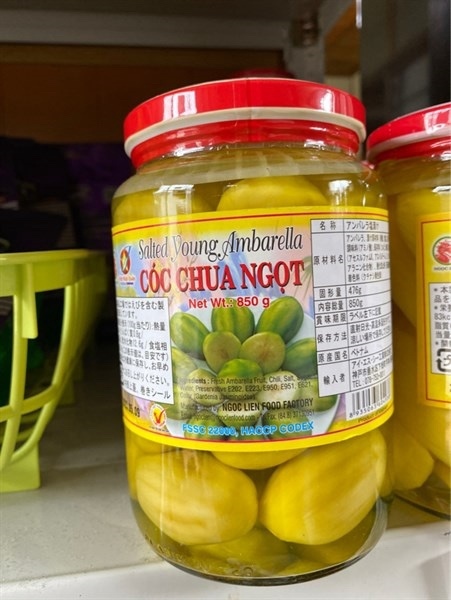 Cóc chua ngọt850g