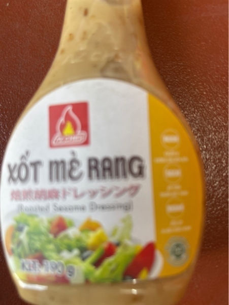 Nước sốt mè rang 190g