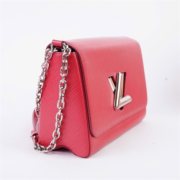 Túi LV Twist đỏ kèm gương (SR1145) sz23 +