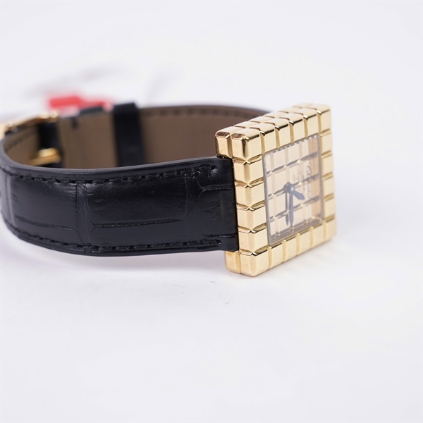 Đồng hồ Chopard Ice Cube đen có giấy kiểm định (736882) sz25 (HC) +