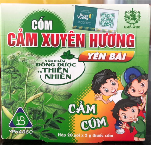 CỐM CẢM XUYÊN HƯƠNG 2G T/60H/20 GÓI