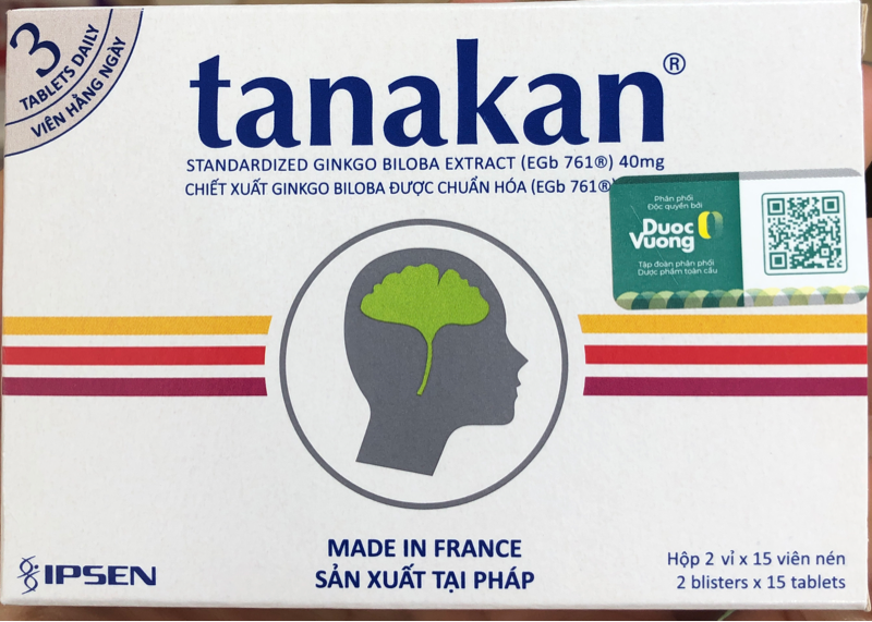 TANAKAN 40MG B/30TABS