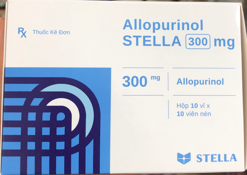ALLOPURINOL STELLA 300mg(H/100v)-VN
