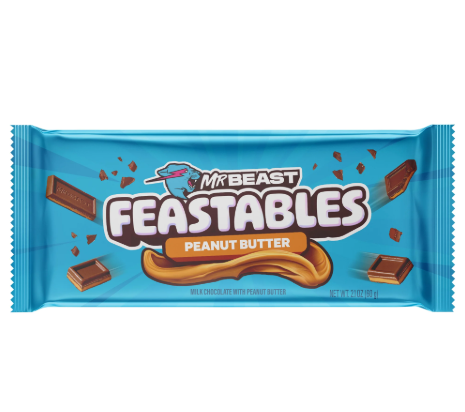 Socola Mr Beast Feastable Peanut Butter 60G
