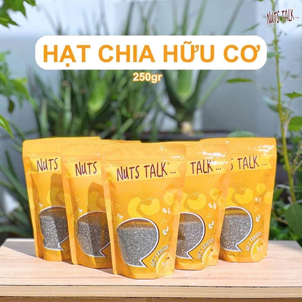 Hạt chia đen Nuts Talk 250g