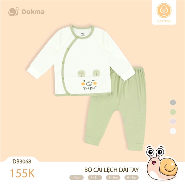 DB3068 - NB/6M Bộ cài lệch dài tay HT